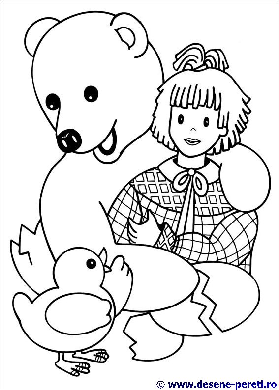 noapte buna copii desene colorat